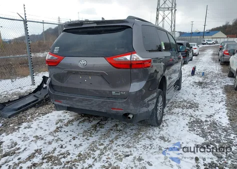 2020 Toyota Sienna Xle from USA, damaged, VIN 5TDYZ3DC6LS025615